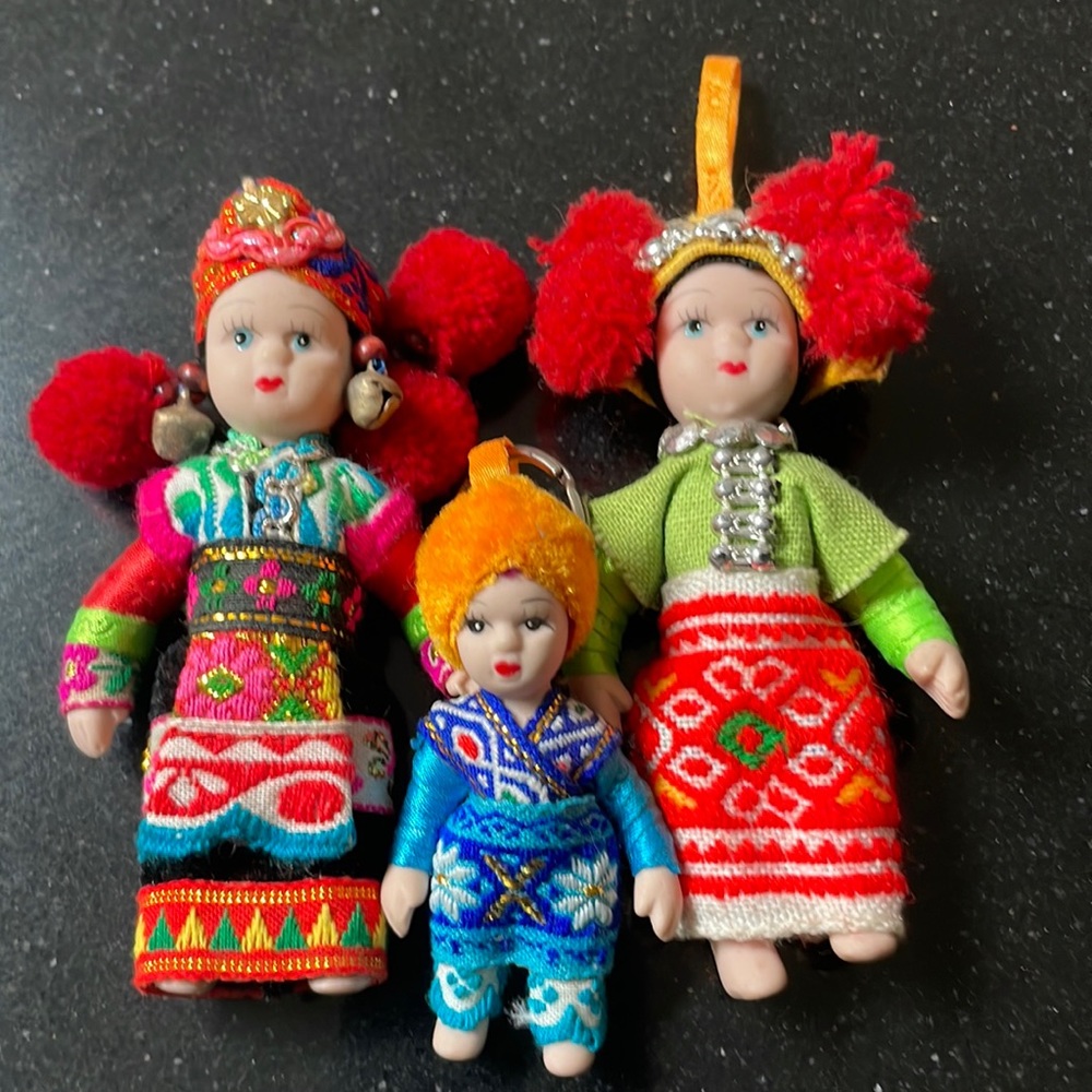 Small dolls from Nepalese….